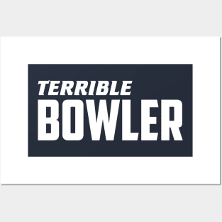 Terrible Bowler Posters and Art